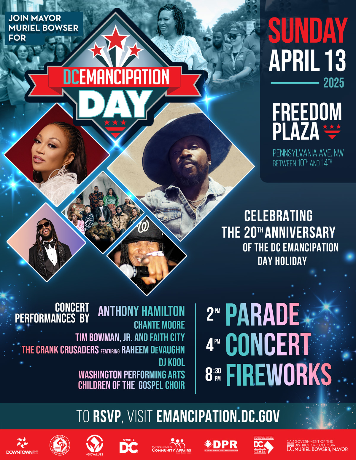 DC Emancipation Day 20th Anniversary Concert